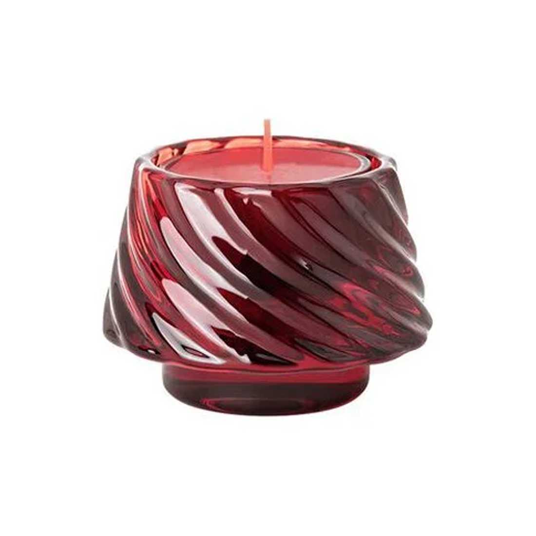 product image - Подсвечник Hutschenreuther CHRISTMAS LOVE, 5х6,9х6,9 см, красный