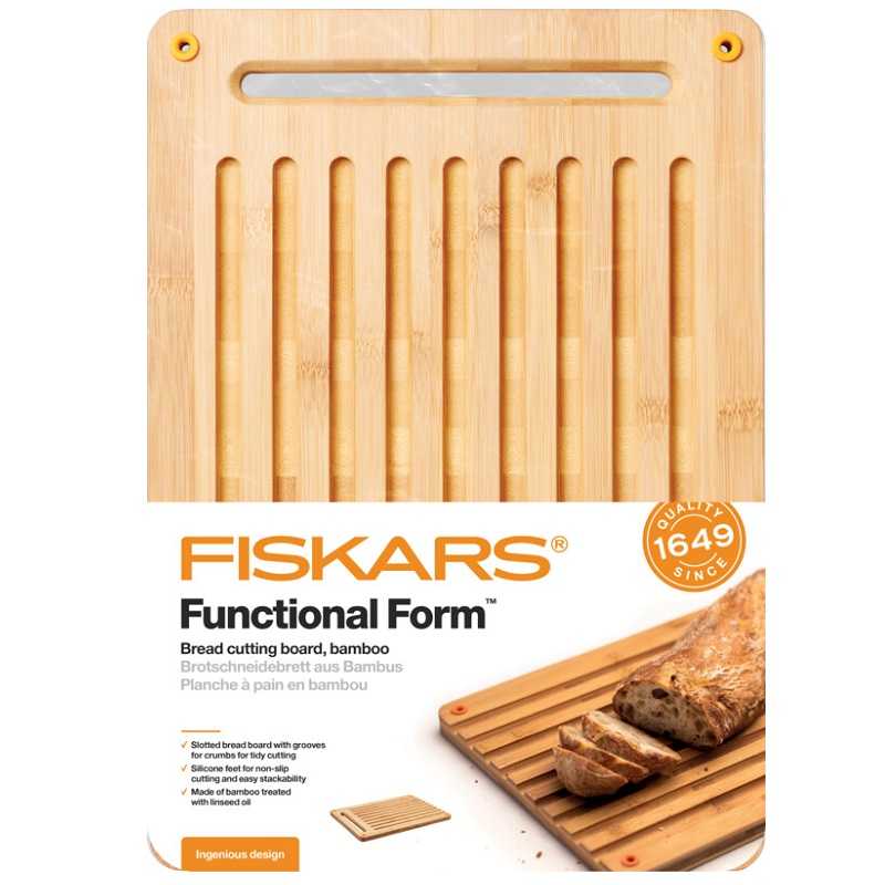 Дошка обробна Fiskars Functional Form, 44х27х2,2 см, світло-коричневий