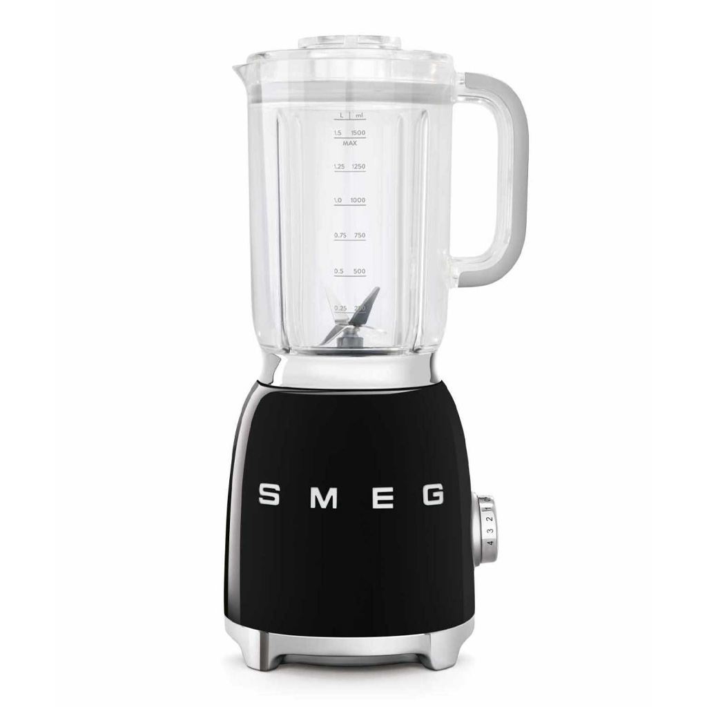 product image - Блендер стаціонарний Smeg 50 Style, об'єм чаші 1,5 л, 39,7x19,7x16,3 см, чорний