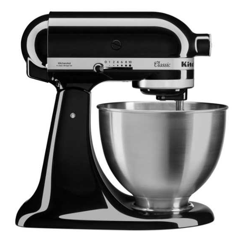 product image - Міксер планетарний KitchenAid CLASSIC, об'єм чаші 4,3 л, чорний