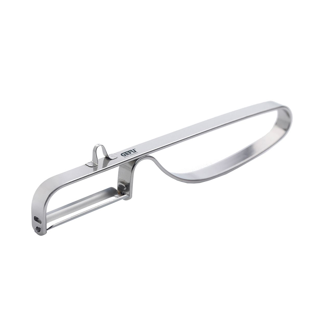 product image - Овочечистка вертикальна GEFU Cucina, довжина 17 см, сріблястий