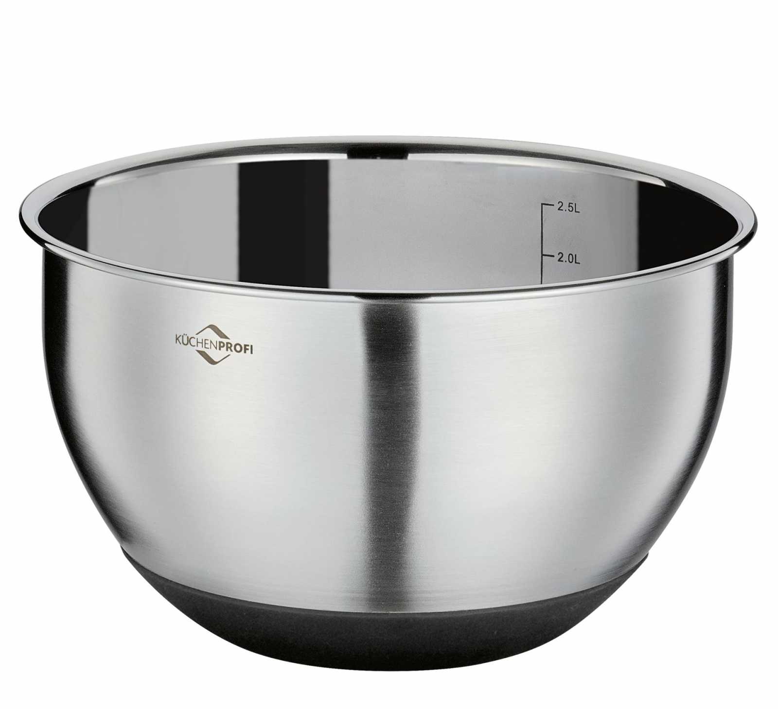 Миска з кришкою Kuchenprofi Deluxe, об'єм 2,5 л, діаметр 20 см, сріблястий