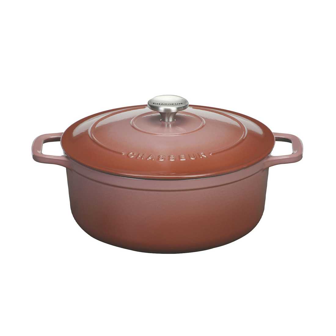 product image - Кастрюля с крышкой Chasseur ROUND CASSEROLE, объем 4 л, диаметр 24 см, сушеная роза