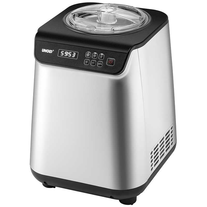 product image - Мороженица электрическая Unold ICE CREAM MAKER Uno, объем 1,2 л, серебристый