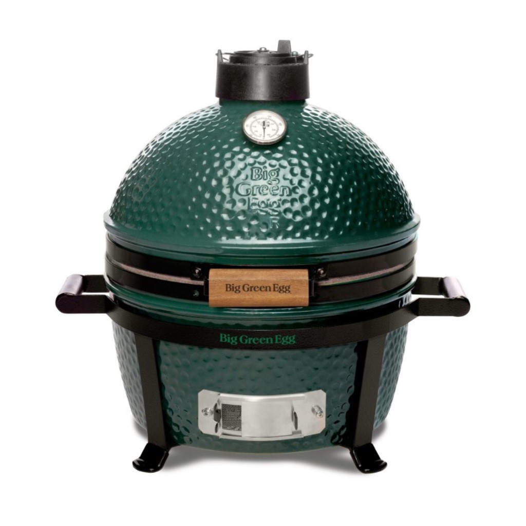 product image - Гриль керамічний Big Green Egg, розмір Mini MAX, 37х30х50 см, діаметр 33 см, зелений