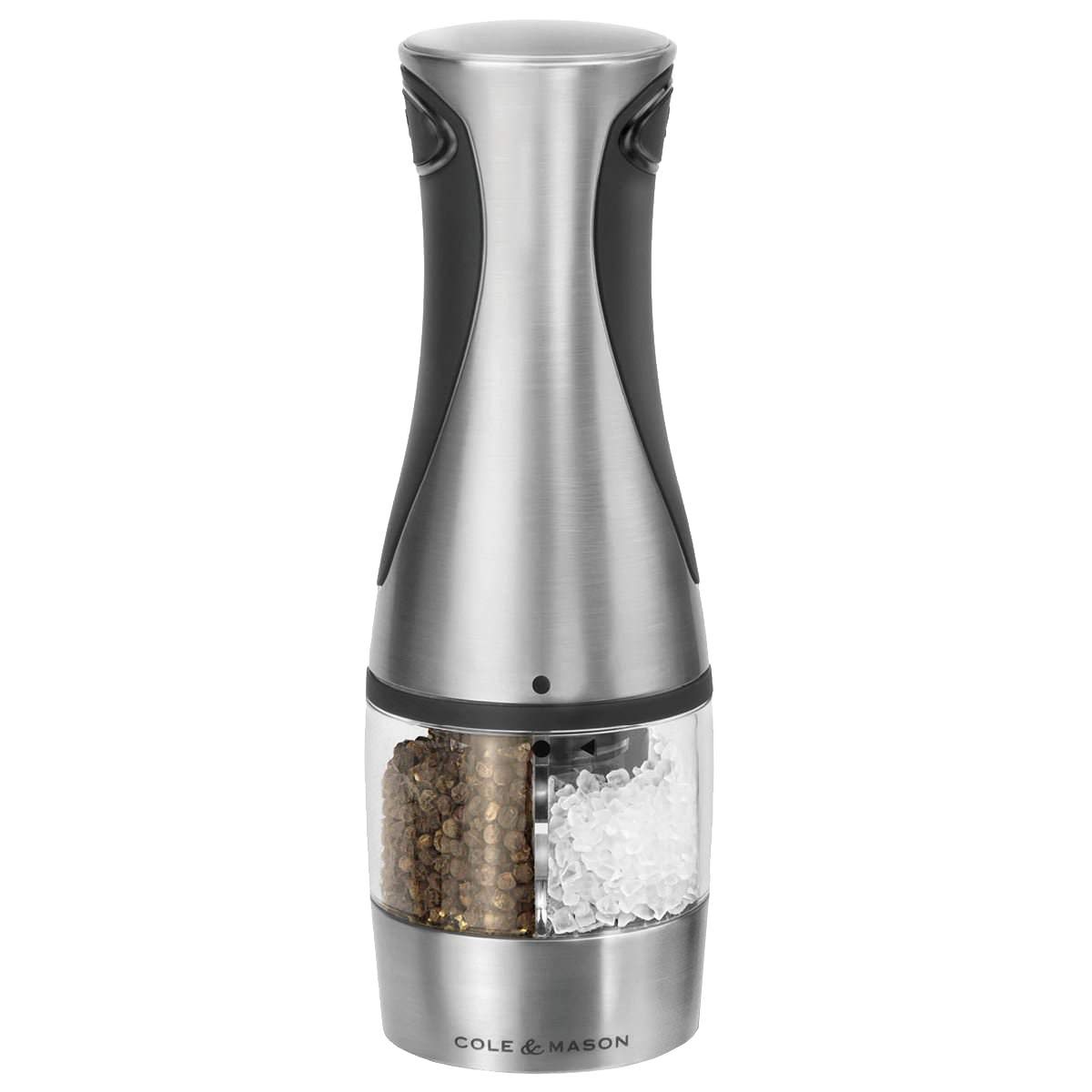 product image - Мельница двойная для соли и перца 2 в 1 Cole&Mason, высота 21 см, серебристый