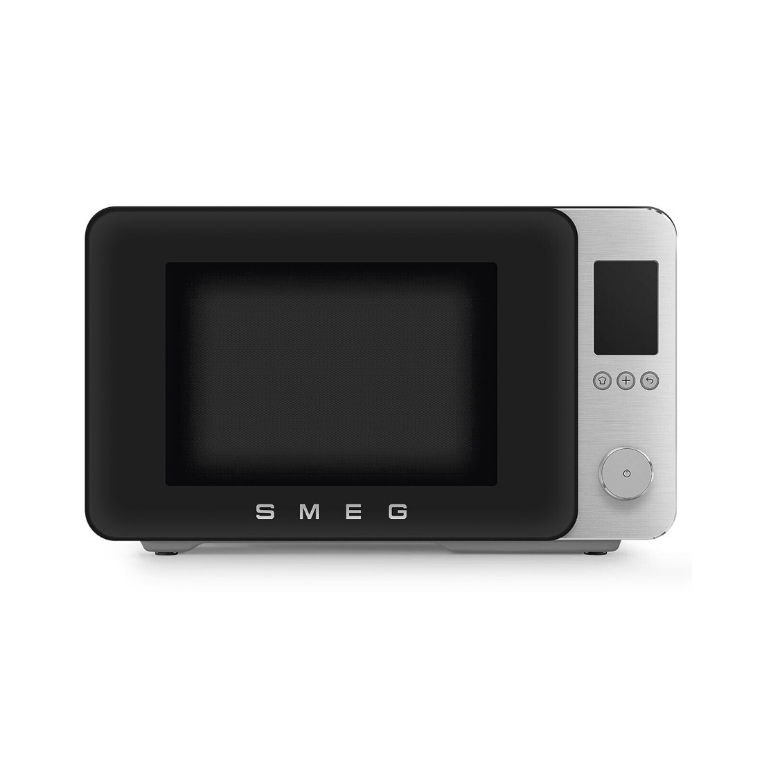 product image - Мікрохвильова піч з конвекцією Smeg Collezione, 30х50х42 см, чорний матовий