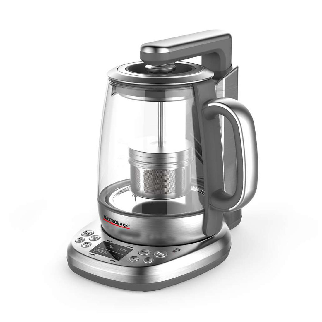 product image - Чайник-заварник електричний Gastroback Design Automatic Tea-maker Advanced Plus, об'єм 1,5 л