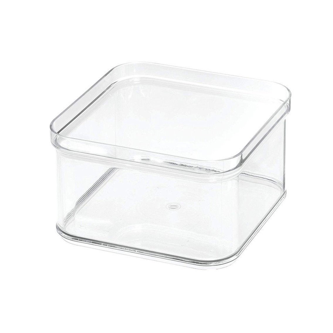 product image - Контейнер для хранения iDesign CRISP, 16х16х9,6 см, BPA-free пластик, прозрачный