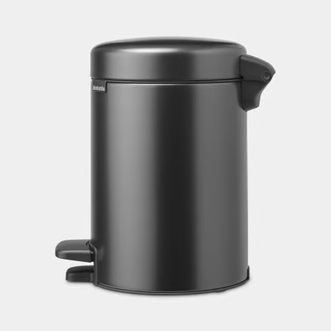 Бак для мусора Brabantia Pedal Bin NewIcon, объем 5 л, графитовый