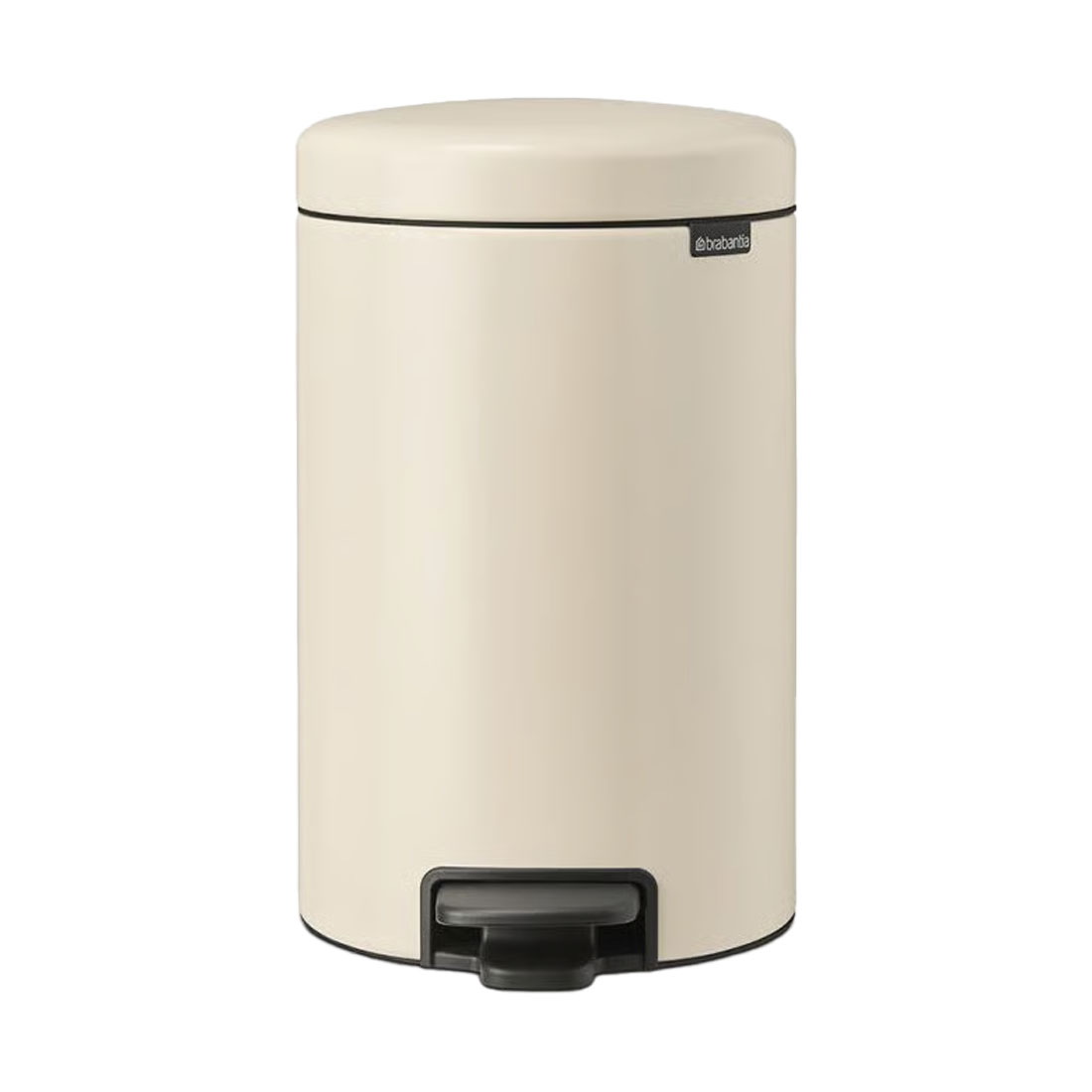 product image - Бак для мусора Brabantia Pedal Bin NewIcon, объем 12 л, бежевый