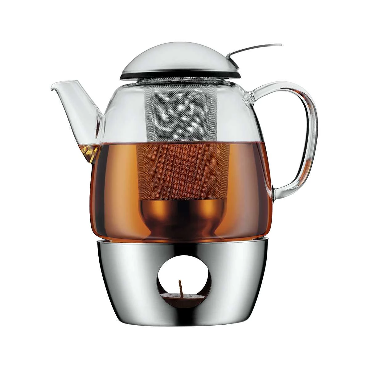 Чайник заварювальний з підігрівом WMF COFFEE AND TEA, об'єм 1 л, прозорий WMF 06 3109 6030 фото 1