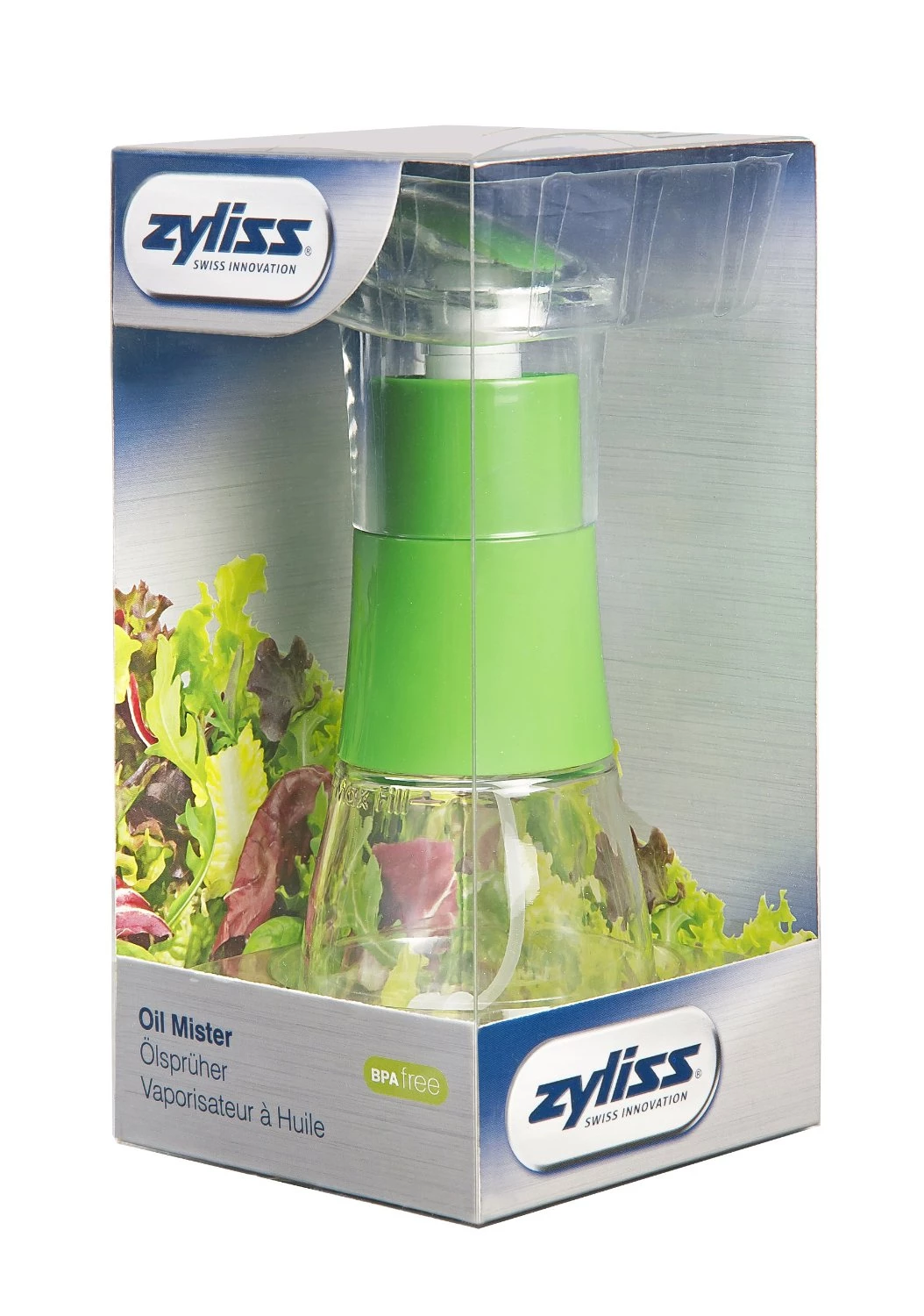 Диспенсер для масла/оцту Zyliss, прозорий з зеленим Zyliss E970008 фото 8