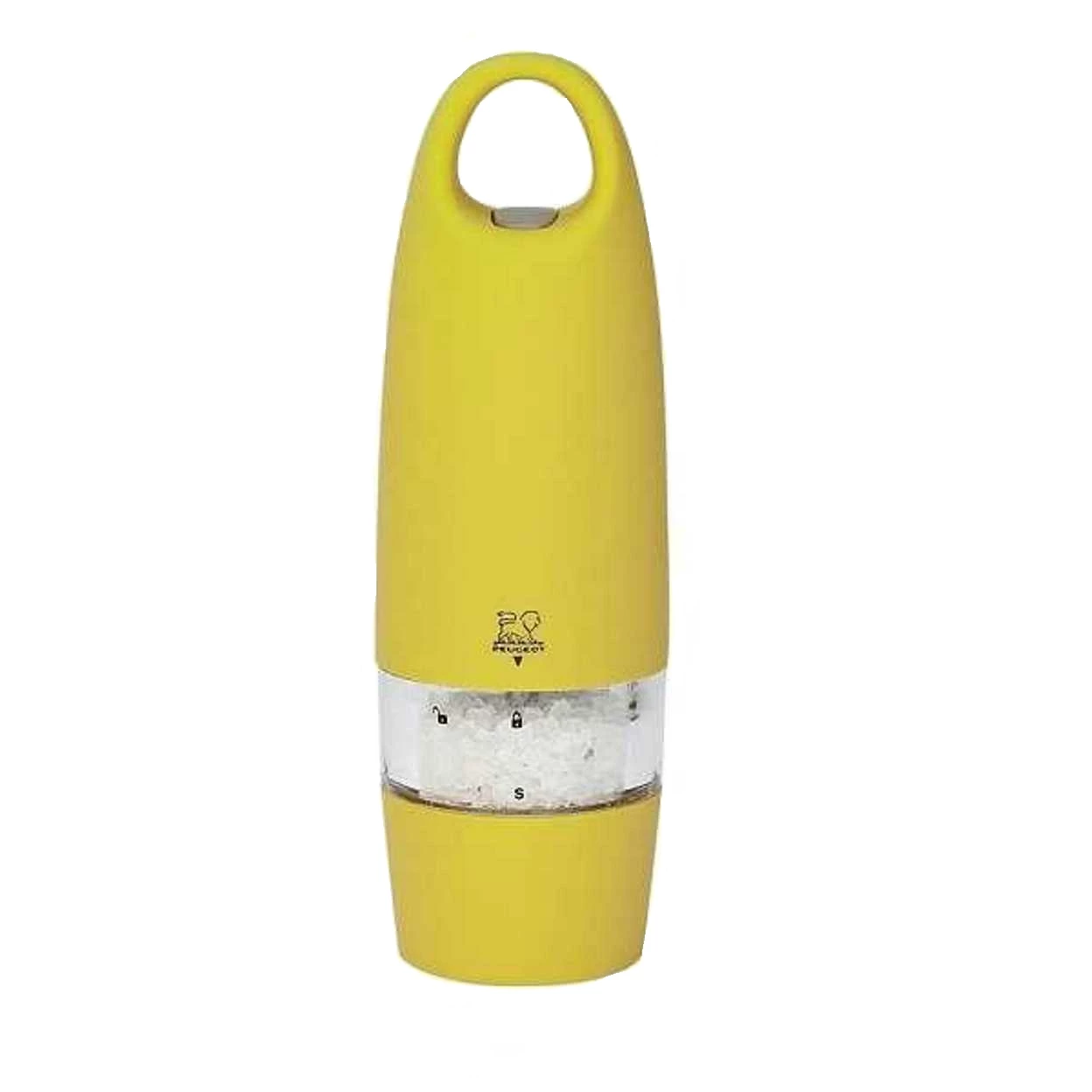 Млин електричний для солі Peugeot ZEST, висота 18 см, жовтий Peugeot 29685 фото 0