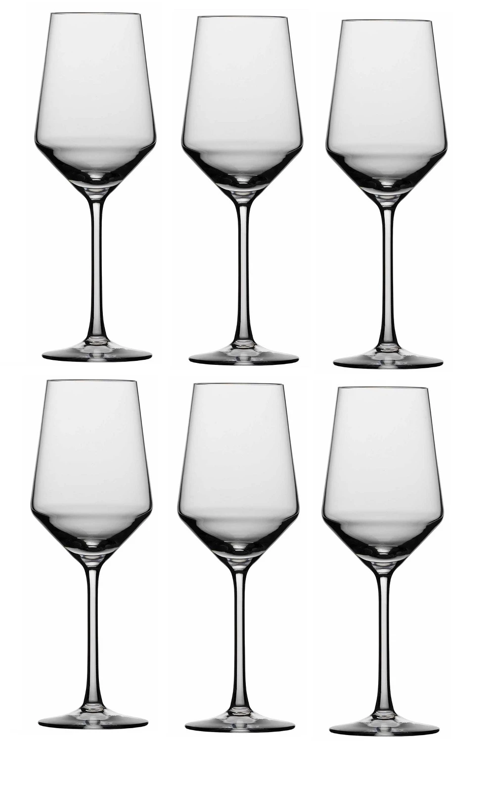 Набір келихів для білого вина Schott Zwiesel PURE, об'єм 0,408 л, прозорий, 6 штук Schott Zwiesel 112412_6шт фото 0