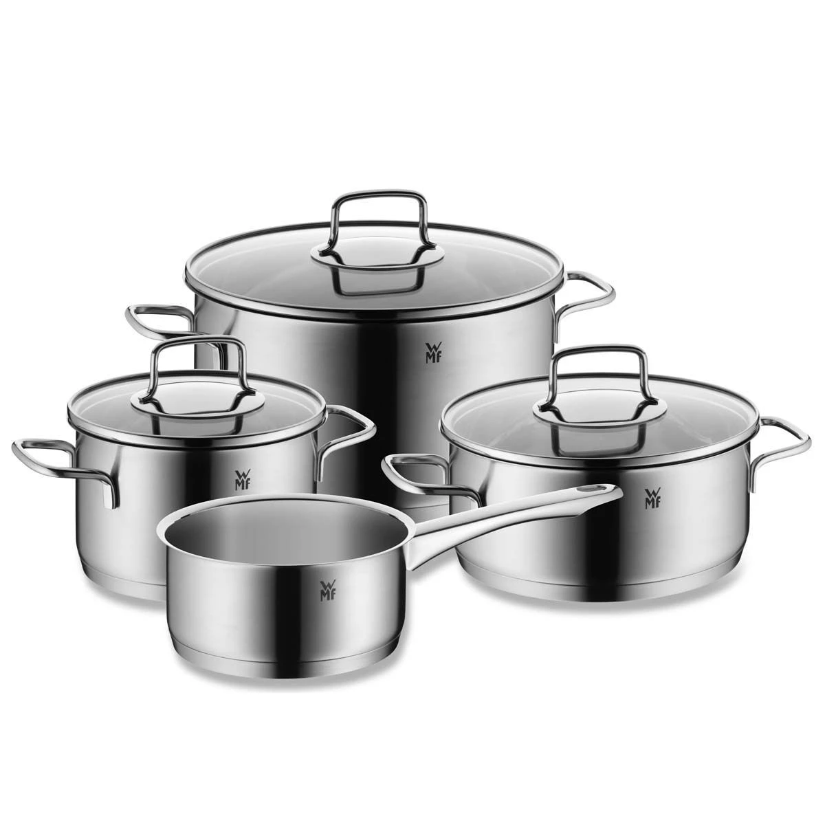 Набір кухонного посуду WMF MERANO, сріблястий, 4 предмети WMF 07 8024 6330 фото 0