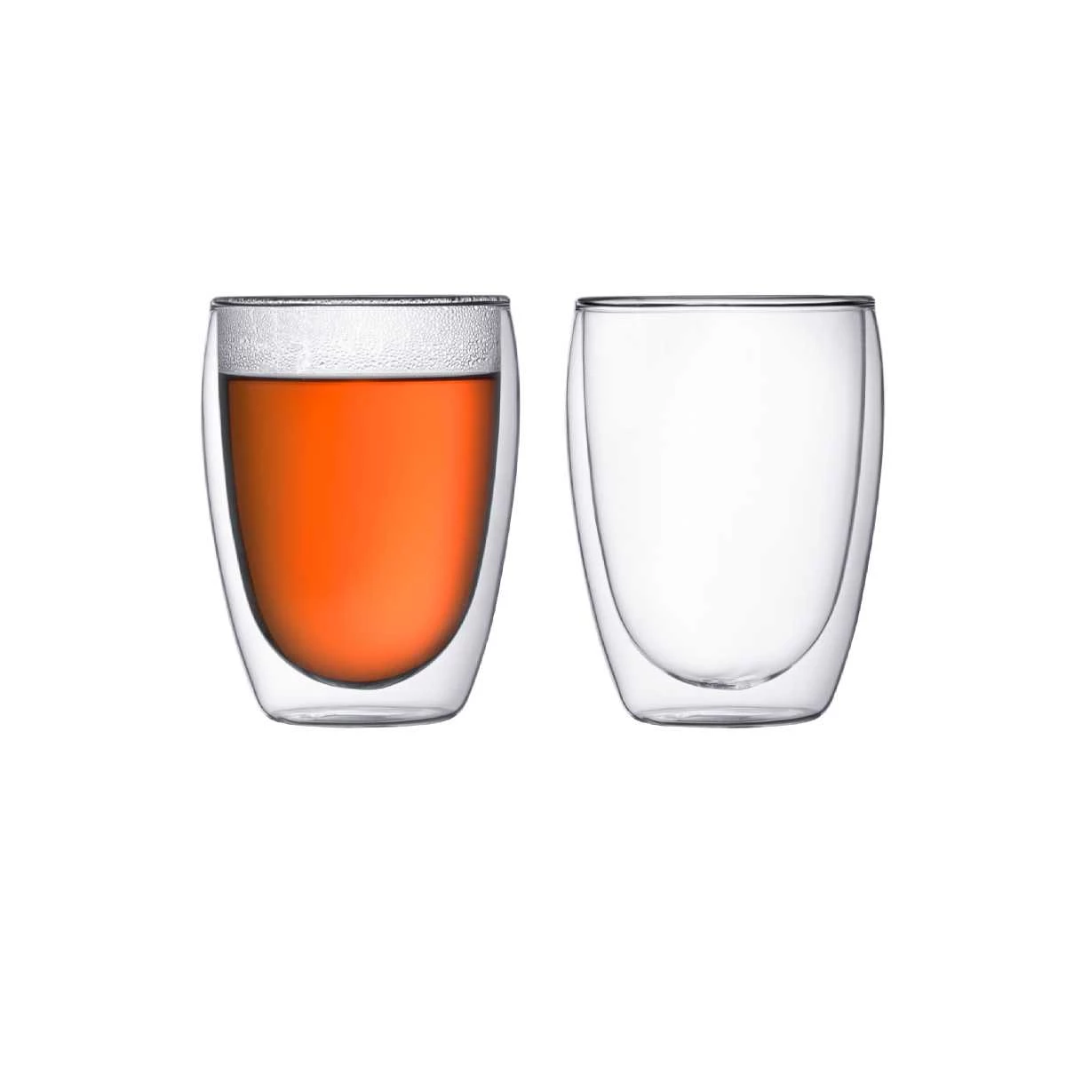 Набір склянок з подвійними стінками 0,35 л, 2 шт Bodum Pavina (4559-10) Bodum 4559-10 фото 0