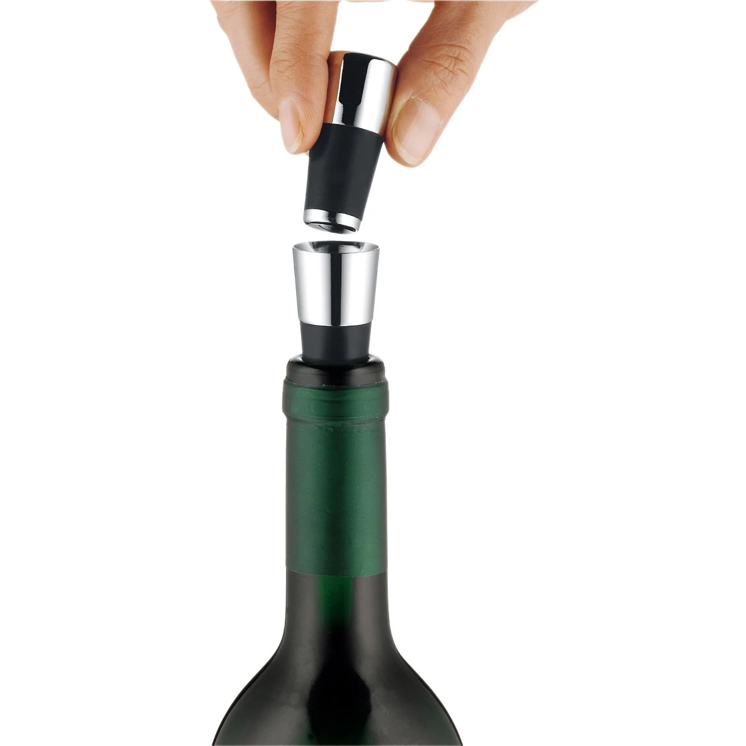 Пробка-гейзер для пляшки WMF VINO BAR AND WINE, 4х4 см, сріблястий WMF 06 4066 7920 фото 1