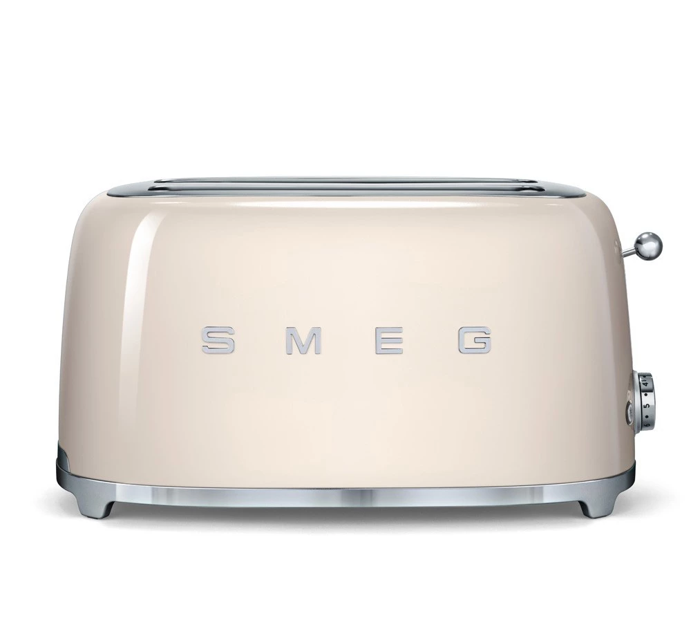 Тостер на два слоти Smeg 50 Style, 21,5х39,4х20,8 см, бежевий Smeg TSF02CREU фото 0