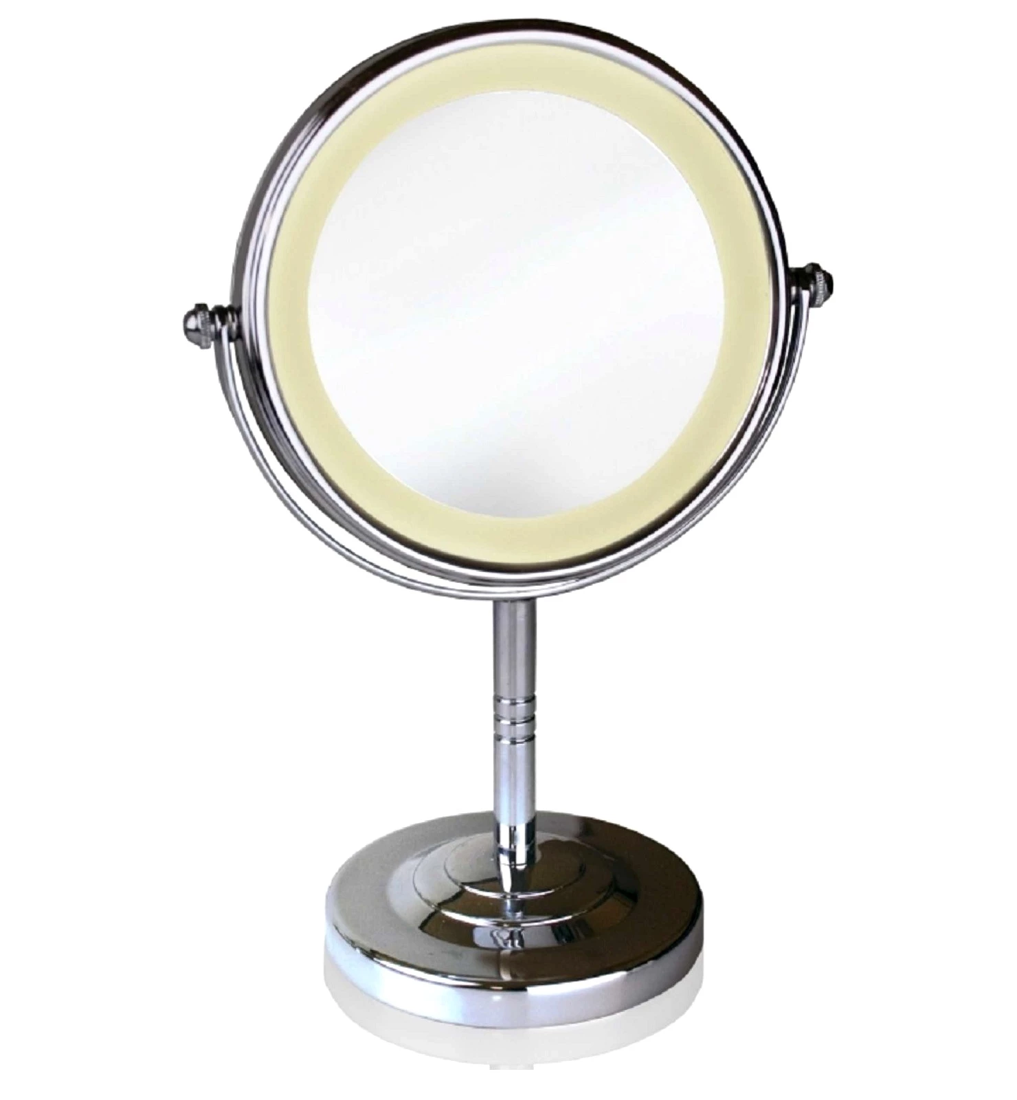 Дзеркало косметичне з підсвічуванням BaByliss, діаметр 11 см, сріблястий Babyliss 8435E фото 4