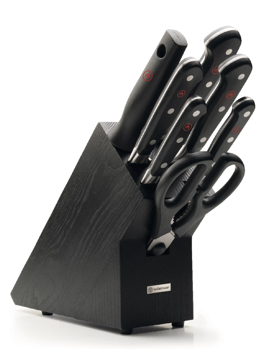 Блок з ножами Wuesthof CLASSIC, 7 предметів, чорний Wuesthof 1090170707 фото 0