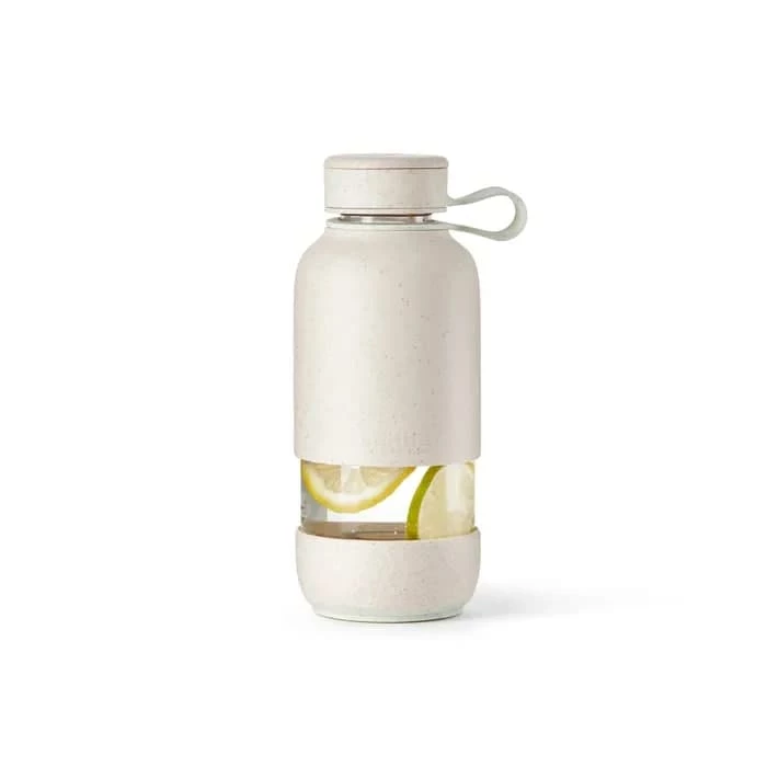 Пляшка для води Lekue TO GO ORGANIC, об'єм 0.6 л, бежевий Lekue 0302018V19M017 фото 0