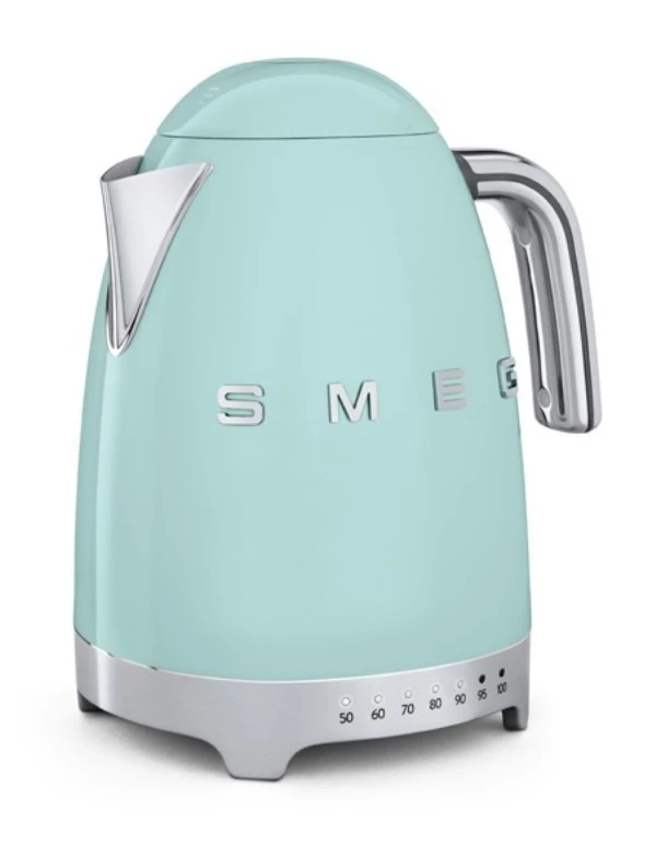 Чайник електричний Smeg 50 Style, об'єм 1,7 л, м'ятний Smeg KLF02PGEU фото 2