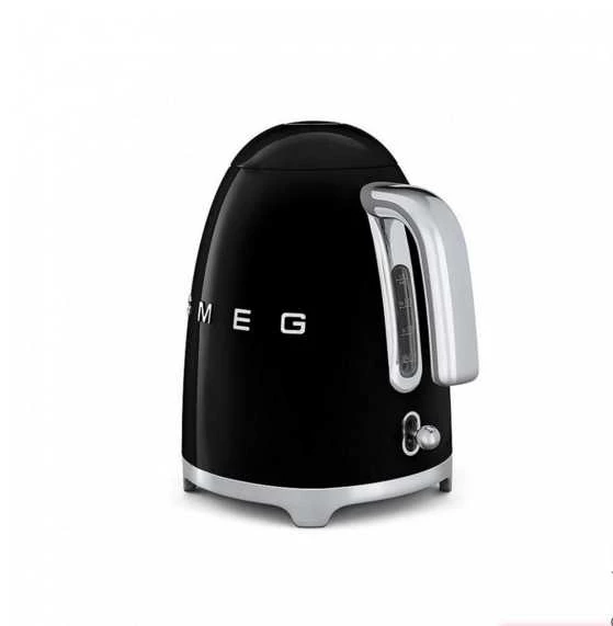 Чайник електричний Smeg 50 Style, об'єм 1,7 л, чорний Smeg KLF01BLEU фото 3