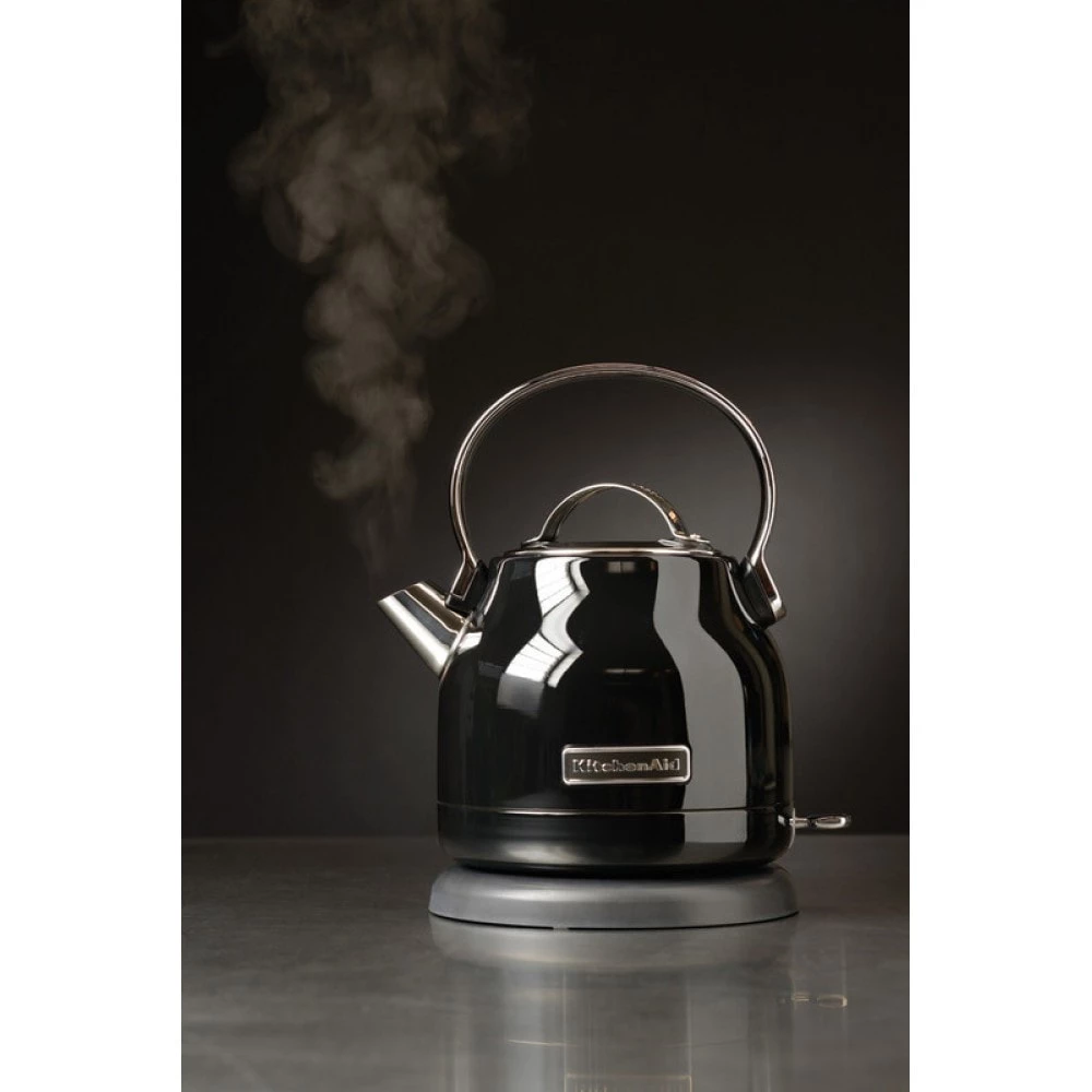 Чайник електричний KitchenAid CLASSIC, об'єм 1.25 л, чорний KitchenAid 5KEK1222EOB фото 3