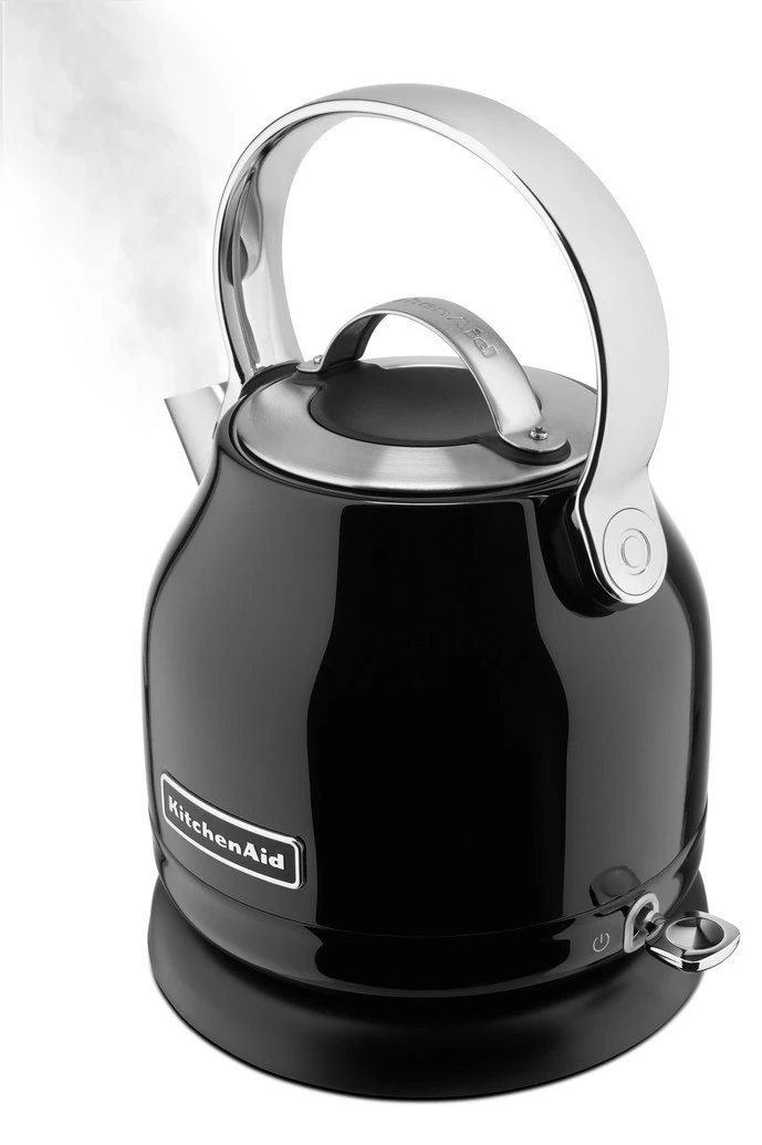 Чайник електричний KitchenAid CLASSIC, об'єм 1.25 л, чорний KitchenAid 5KEK1222EOB фото 1