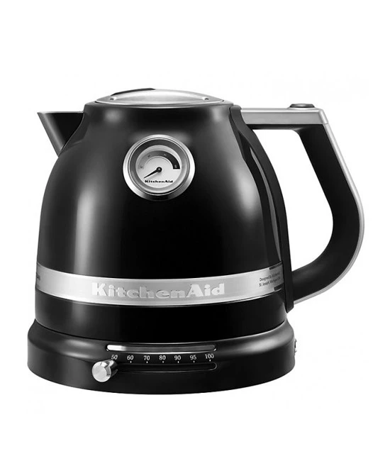 Чайник электричний KitchenAid ARTISAN, об'єм 1,5 л, чорний KitchenAid 5KEK1522EOB фото 0
