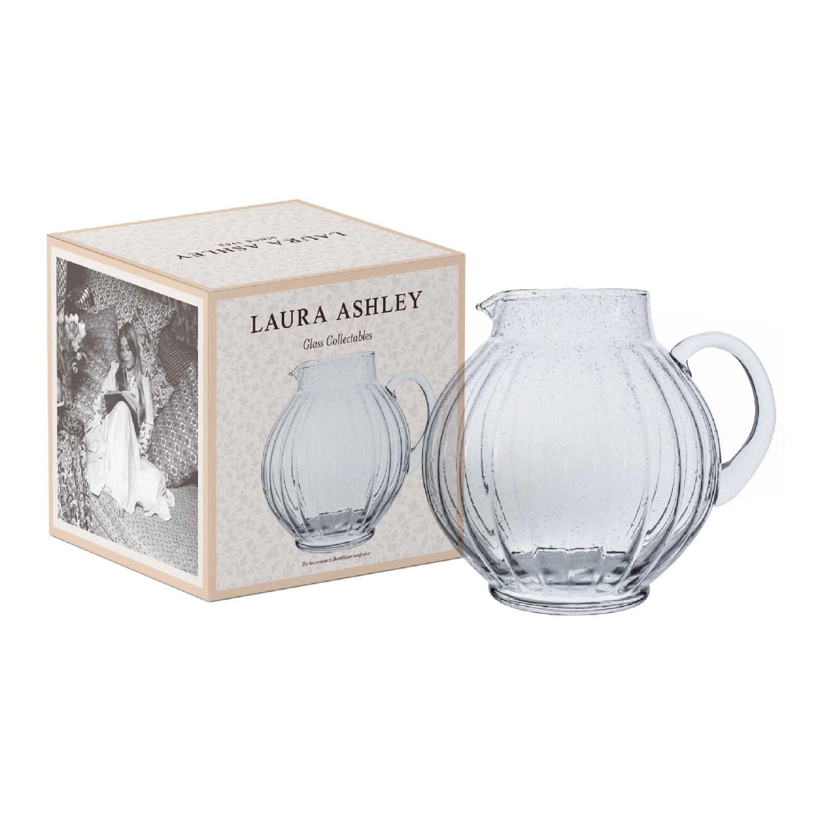 Глечик Laura Ashley GLASS COLLECTABLES, об'єм 3 л, прозорий Laura Ashley 183720 фото 1