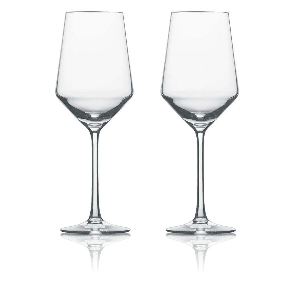Набор бокалов для белого вина Sauvignon Blanc Zwiesel Glas PURE, объем 0,408 л, прозрачный, 2 шт Schott Zwiesel 122314_2шт фото 0