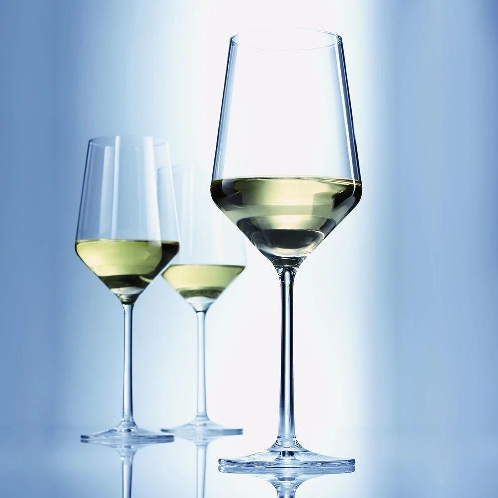 Набор бокалов для белого вина Sauvignon Blanc Zwiesel Glas PURE, объем 0,408 л, прозрачный, 2 шт Schott Zwiesel 122314_2шт фото 1