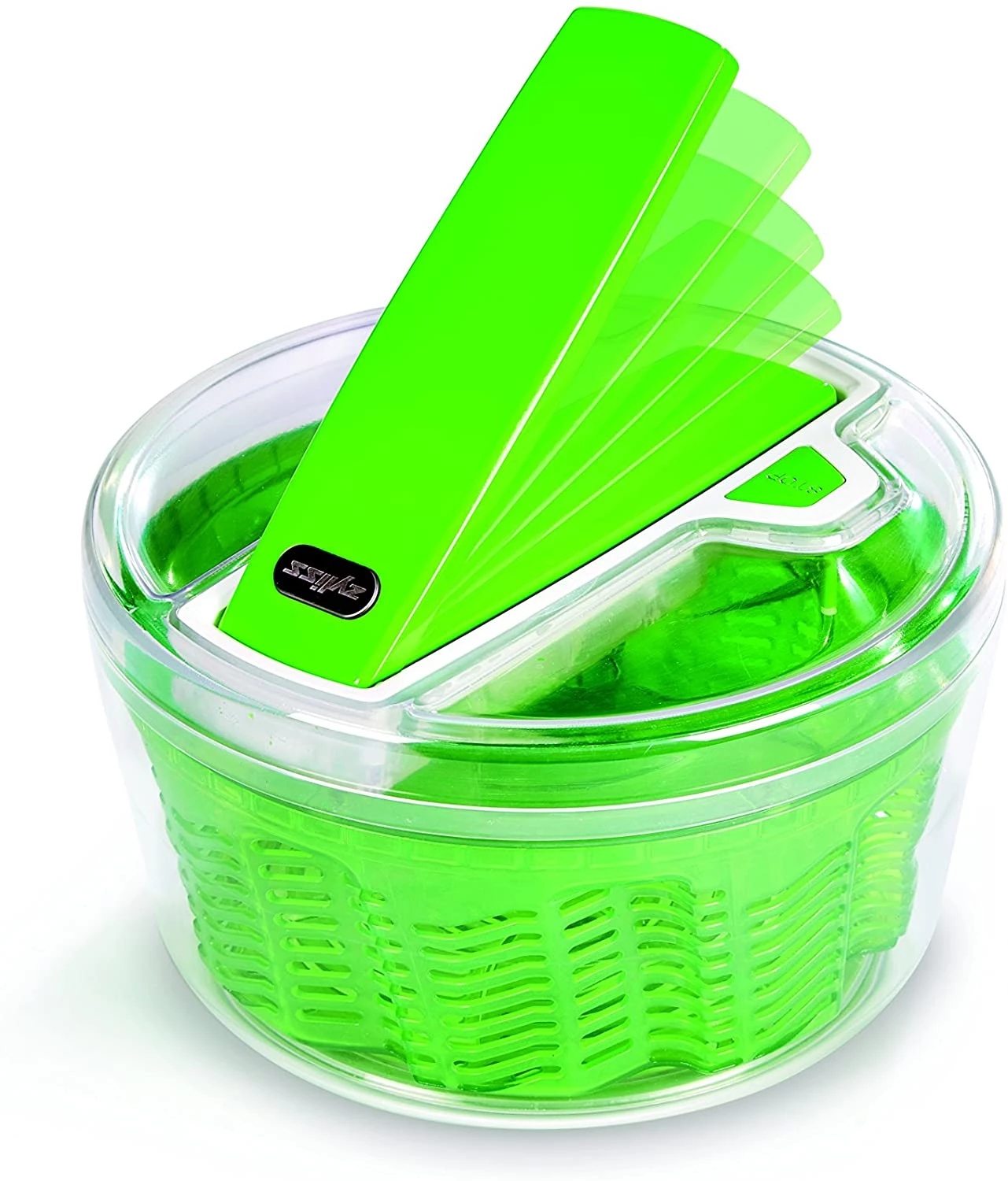 Сушка для зелени Zyliss Swift Dry Salad Spinner Small Green, диаметр 22 см, зеленый Zyliss E940015 фото 2