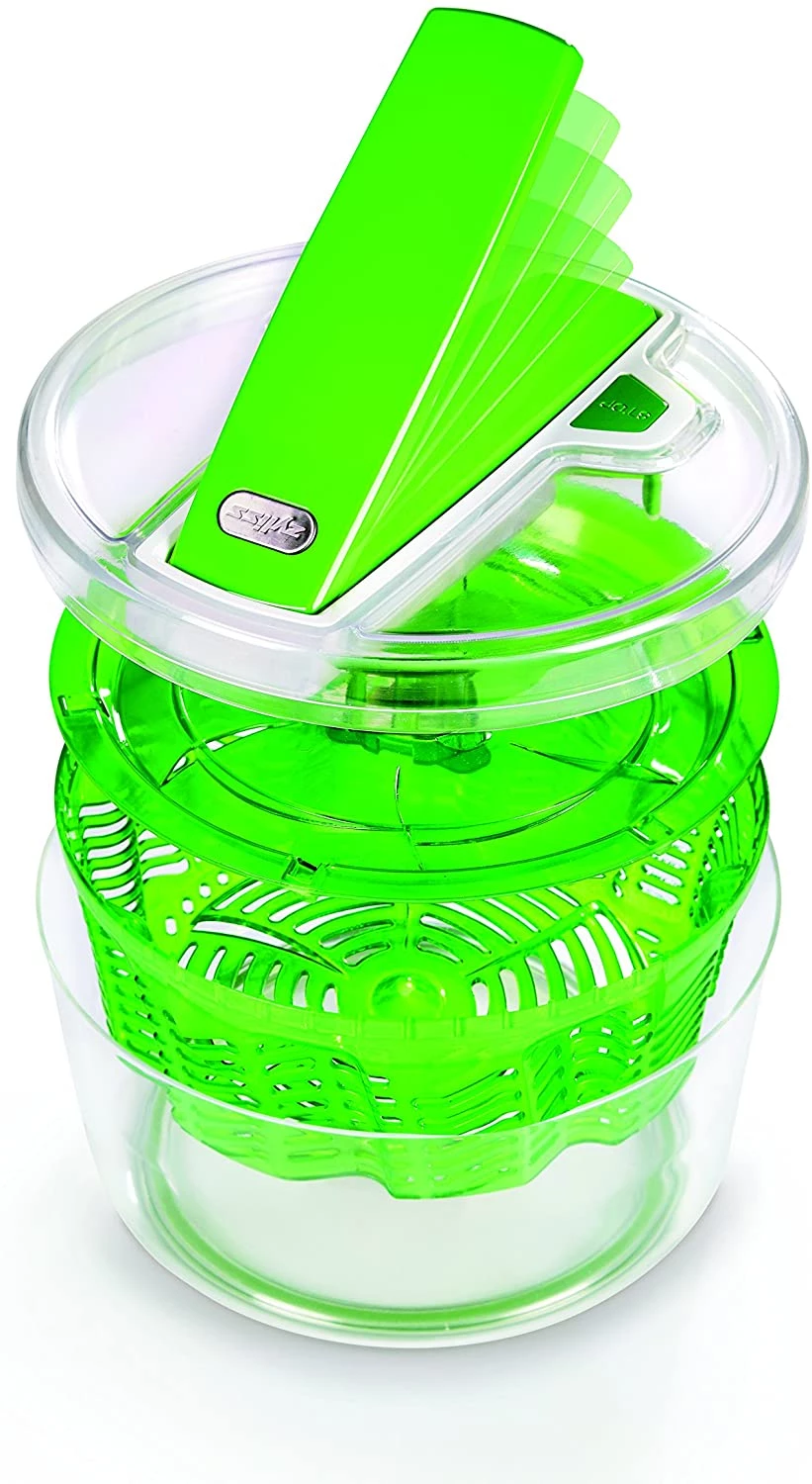 Сушка для зелени Zyliss Swift Dry Salad Spinner Small Green, диаметр 22 см, зеленый Zyliss E940015 фото 6