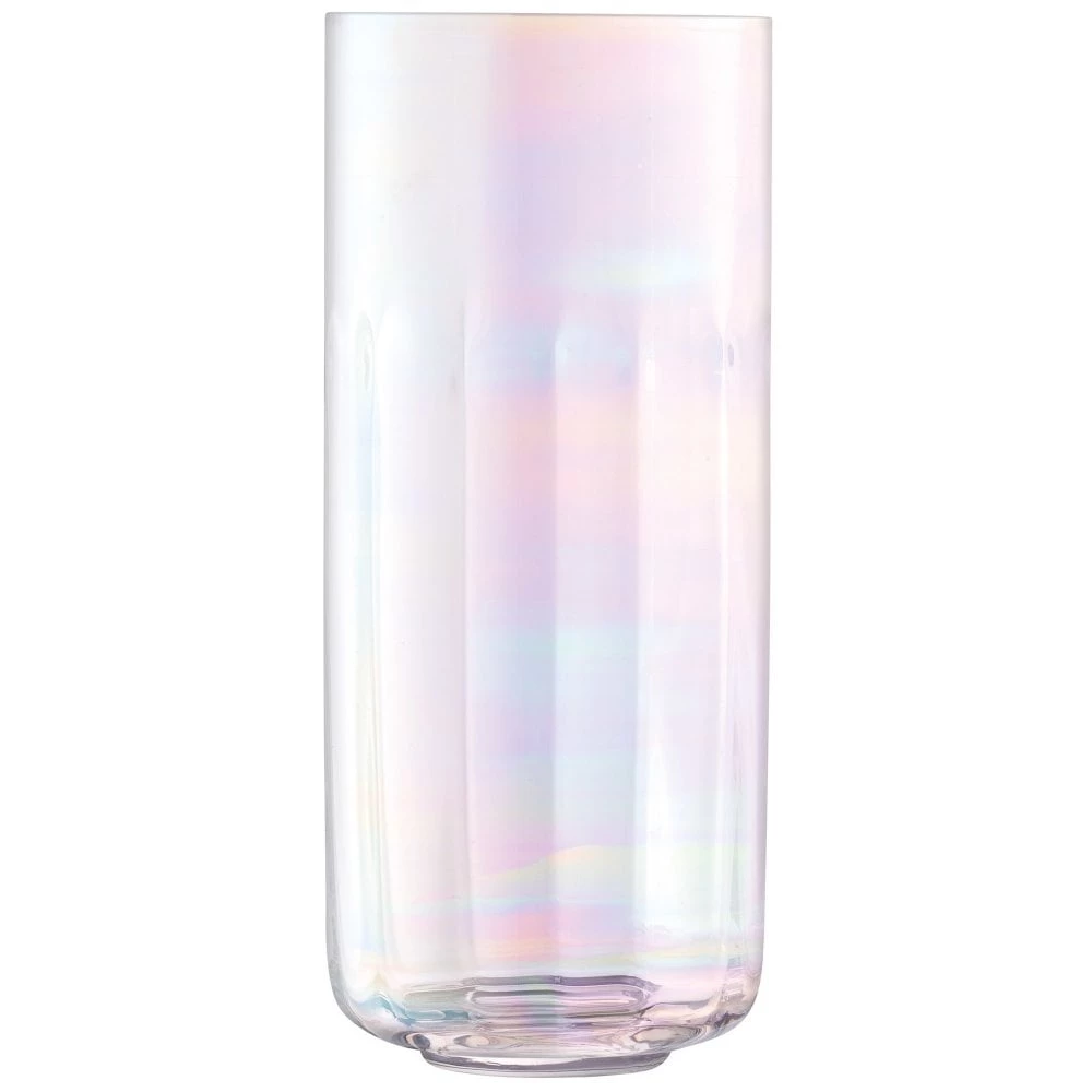 Ваза скляна / свічник LSA PEARL, висота 28,5 см, перловий LSA G1736-28-401 фото 0