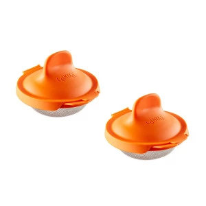 Онлайн каталог PROMENU: Форма для яйця пашот Lekue, помаранчевий, 2 штуки Lekue 3402900N07U009