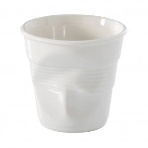 Онлайн каталог PROMENU: Стакан фарфоровый для кофе Revol FROISSES, объем 0,12 л, диаметр 7,3 см, высота 7 см, белый Revol 639349