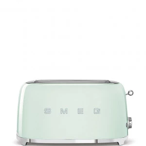Тостер на два слоти Smeg 50 Style, 21,5х39,4х20,8 см, м'ятний