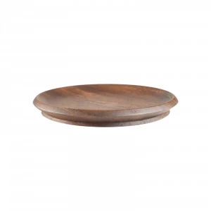 Онлайн каталог PROMENU: Блюдо сервірувальне дерев'яне T&G DECO, діаметр 20 см, коричневий T&G 09305_