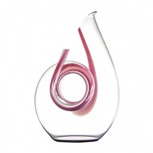 Онлайн каталог PROMENU: Декантер Riedel CURLY PINK, объем 1,4 л, прозрачный с розовым Riedel 2011/04