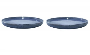 Онлайн каталог PROMENU: Набор тарелок обеденных Aida SOHOLM SONJA, диаметр 27 см, керамика, синий, 2 штуки Aida 16283