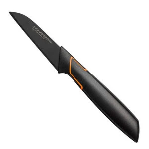 Онлайн каталог PROMENU: Нож для очистки овощей Fiskars EDGE, длина 8 см, черный Fiskars 1003091