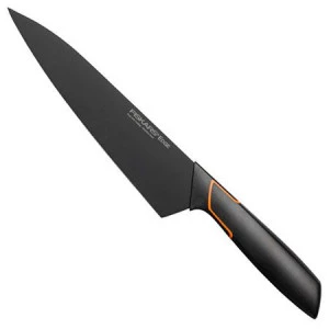 Онлайн каталог PROMENU: Нож шеф-повара Fiskars EDGE, длина 19 см, черный Fiskars 1003094