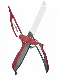 Онлайн каталог PROMENU: Ножиці-слайсер Mastrad PREPARATION, чорний з червоним Mastrad F24715