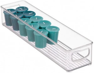 Органайзер кухонний iDesign CABINET/KITCHEN BINZ, 40,6х10,2х7,6 см, BPA-free пластик, прозорий
