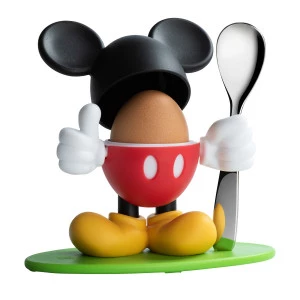 Онлайн каталог PROMENU: Подставка для яйца с ложкой WMF MICKEY MOUSE, разноцветный, 2 предмета WMF 12 9638 6040