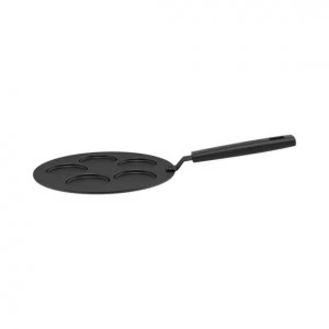 Сковорода для млинців з антипригарним покриттям Fiskars Hard Face, діаметр 24 см, чорний
